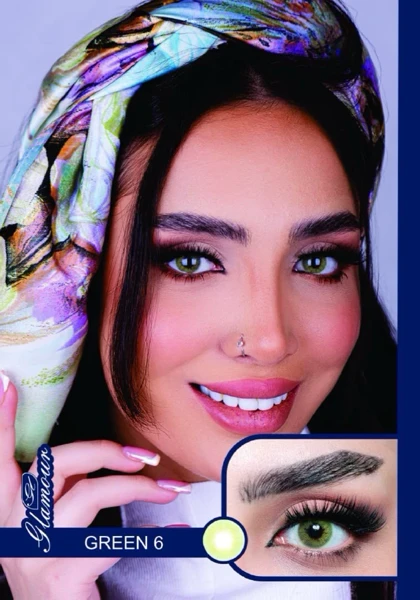 لنز رنگی فصلی گلامور Glamour