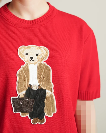 بلوز بافت پینترستی teddy | هیبا