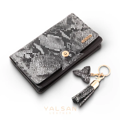 ست هدیه زنانه چرم یلسان مدل رادیس کد 165-PRM-RTL