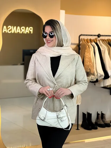 بارانی کوتاه کرم 010203