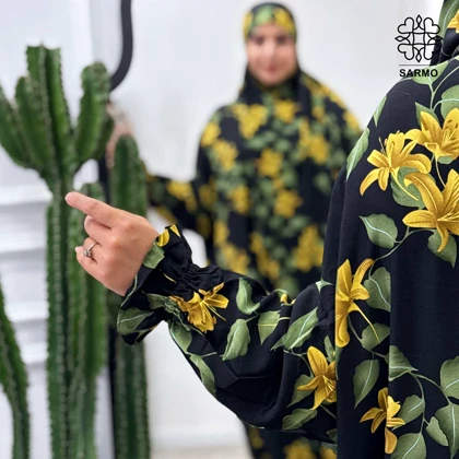 چادرنماز آستین‌دار لیلیوم