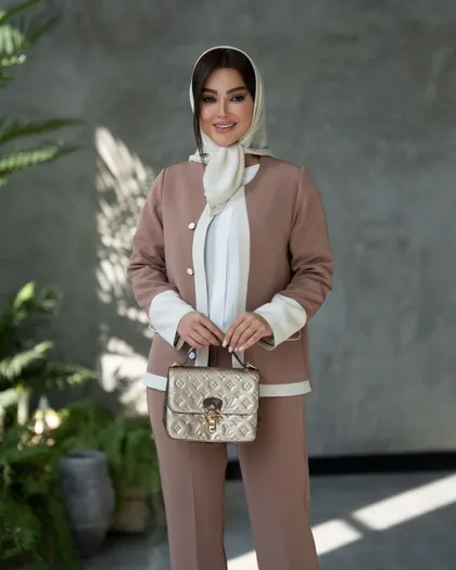 کت و شلوار مدل ماهرخ کد 2705