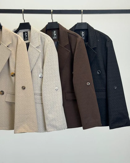 پالتو لامر آستین دکمه   کد 600057