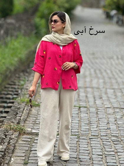 شومیز مانتویی تی تی