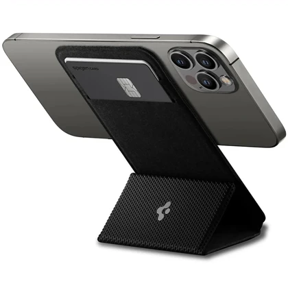 جا کارتی مغناطیسی و هولدر موبایل اسپیگن Spigen Magnetic Card Wallet Smart Fold