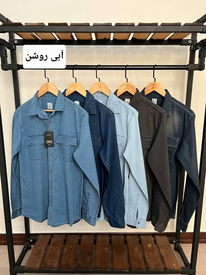 پیراهن جین دوجیب 2580