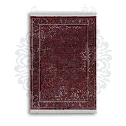 *جدید* فرشینه از جنس پارچه شانل مخمل ترک طرح فانتزی برند دفه کد 1492