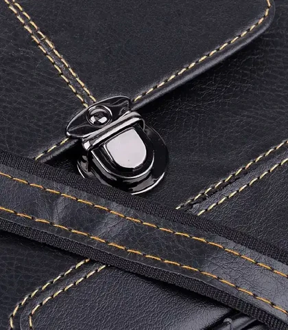 کیف دوشی چرم قفل ناخنی مدل AP/19650