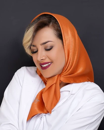 مینی اسکارف مجلسی