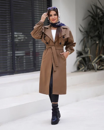 بارانی ژیله دار سانتانا درجه یک