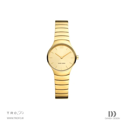 ساعت مچی عقربه ای زنانه دنیش دیزاین (Danish design) مدل IV06Q1293 Jolie All Gold