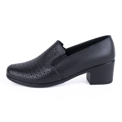 کفش چرم زنانه مدل ماریا تابستانی کد 8680
