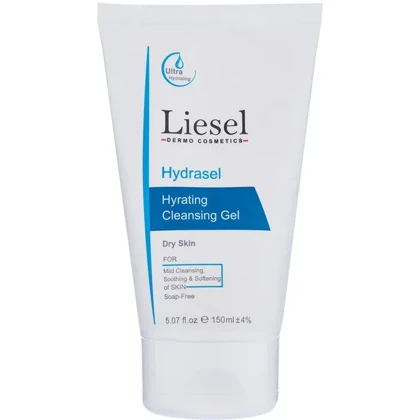 ژل شستشوی صورت پوست خشک لایسل 150میل Hydrasel