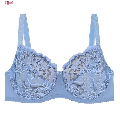 سوتین زنانه شاندرمن مدل violet-w آبی روشن کد 5080-2454-214