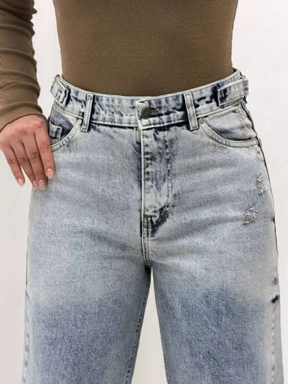 3915-شلوار نیم بگ 1116