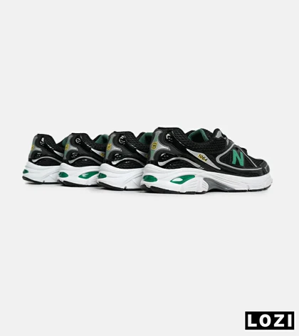 کفش کتانی مردانه و زنانه مشکی سبز NEW BALANCE 1064 V.2