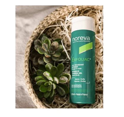 فوم ژل شست و شوی اکسفولیاک Exfoliac نوروا حجم 200 میل