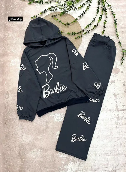 هودی شلوار باربی کد 9595