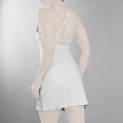 پیراهن تنیسی ورزشی زنانه الو مدل 25111 سفید