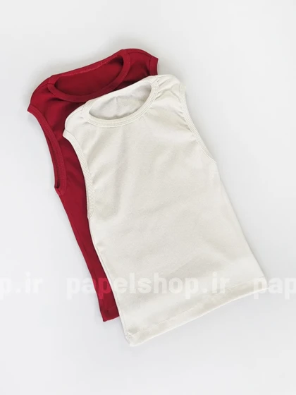 کراپ تاپ کبریتی یقه گرد ساده