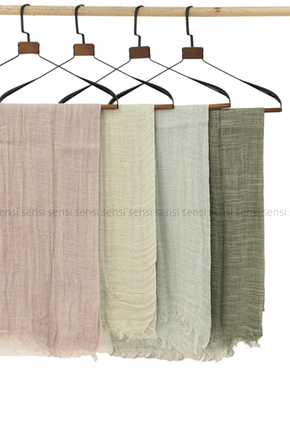 شال ساده کنفی کد1004216