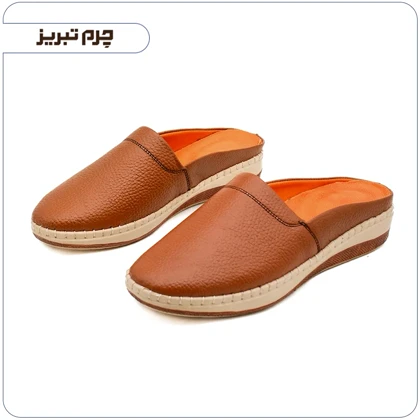 صندل چرم زنانه تبریز مدل H587