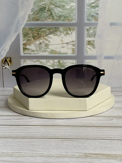 عینک آفتابی مون بلان مدل MB0235 فریم استات و کائوچو، عدسی پلی‌کربنات UV400 با طراحی لوکس و باکیفیت