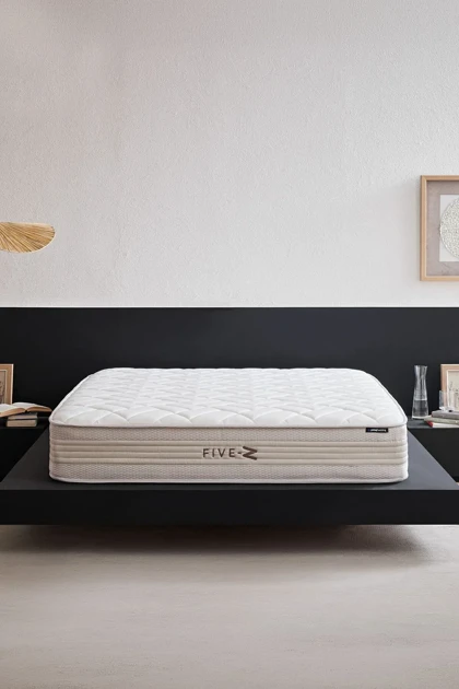 تشک دو نفره Yataş مدل Five-Z Hybrid - سفید