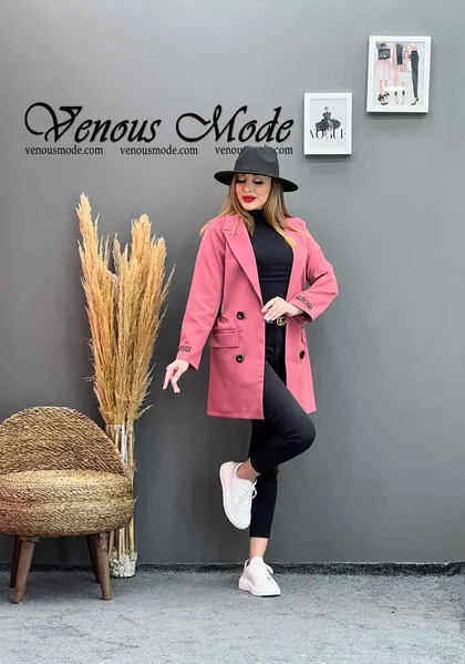 مانتو کتی کمرکش BALENCIAGA
