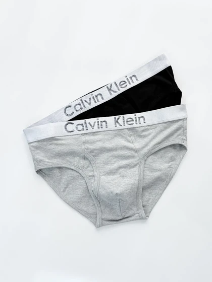 شورت اسلیپ مردانه نخ پنبه کلوین کلاین Calvin Klein بسته 3 عددی