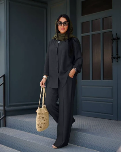 ست شومیز شلوار زنانه مدل صوفیا کد 11544