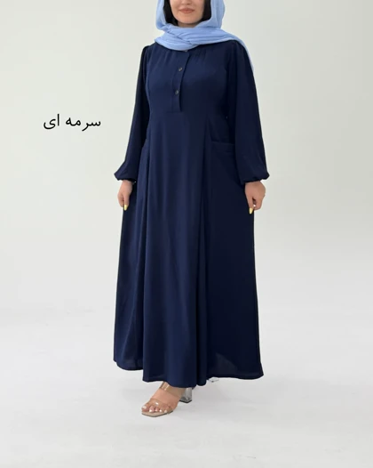 پیراهن مانتویی شانا کد 1864