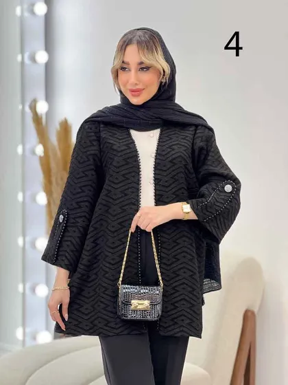 مانتو فکورا آستین پاگن