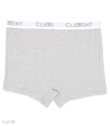 پک شورت مردانه پادار نخی کش از رو Clevent کلونت کد 2408 - بسته 3 عددی