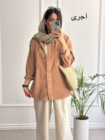 مانتو کتان زارا New * ( دارای ایراد جزئی )