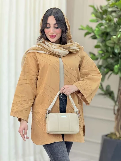 مانتو برش‌دار بغل چاک