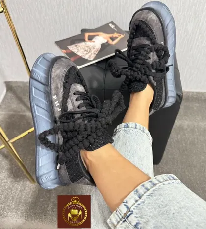 کتانی لژدار زنانه دخترانه F 156