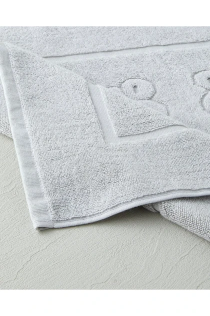 حمام پایه‌دار Soft Step مدل English Home پنبه 50 × 70 سانتی‌متر - شیری