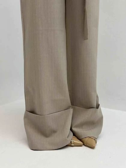 شلوار پارچه ای 2 تیکه
