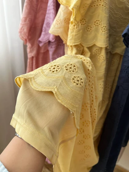 پیراهن خامه دوزی کد 1838