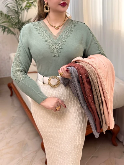 بلوز بافت مه لقا 3444