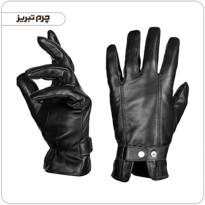 دستکش چرم مردانه مدل B8901