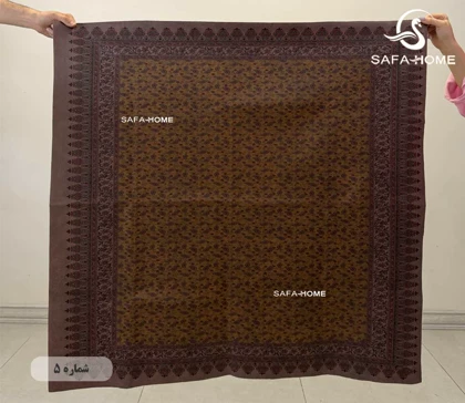 سفره رومیزی مخمل ترک سایز 100*100 سانتی متر