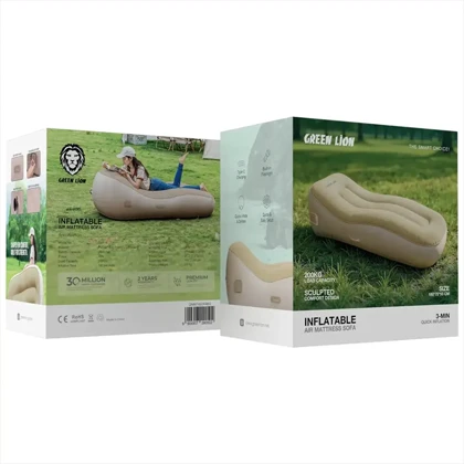 تشک بادی گرین لاین Green Lion مدل GNINT4SOFABG با پمپ داخلی