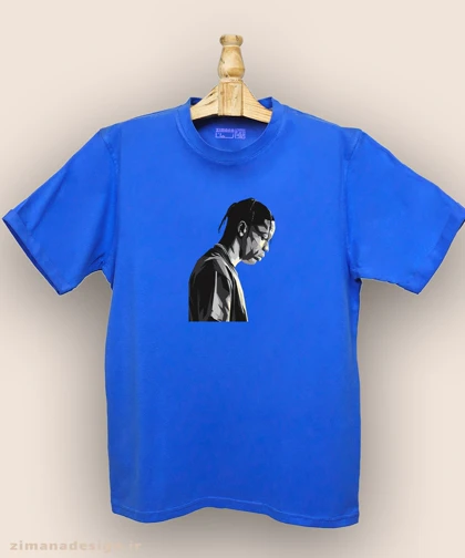 تیشرت مردانه و زنانه طرح تراویس اسکات کد 946