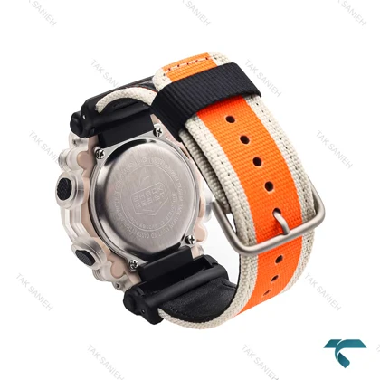 ساعت جیشاک GA900 کاسیو مردانه نارنجی مشکی Casio-6184-G