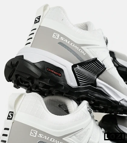 کفش کتانی سفید مشکی طوسی مردانه و زنانه Salomon XT-Slate Advanced مدل 7423