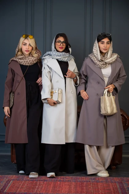 بارانی بلند گلسا