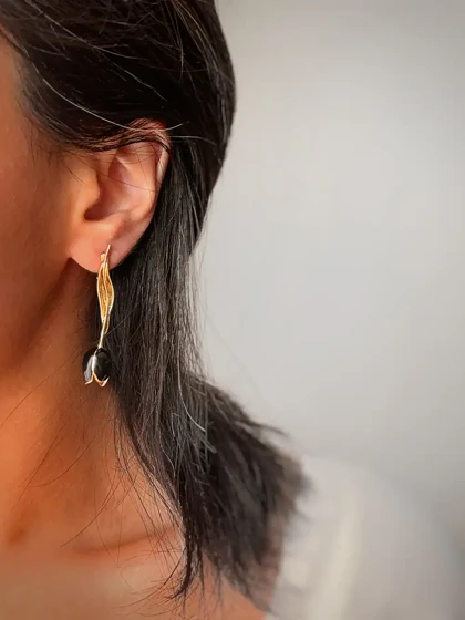 گوشواره های طرح گل جدید