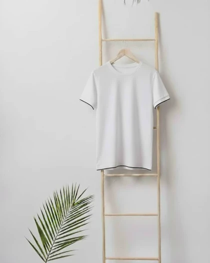 تیشرت نخ پنبه مغذی دوزی روگاچی